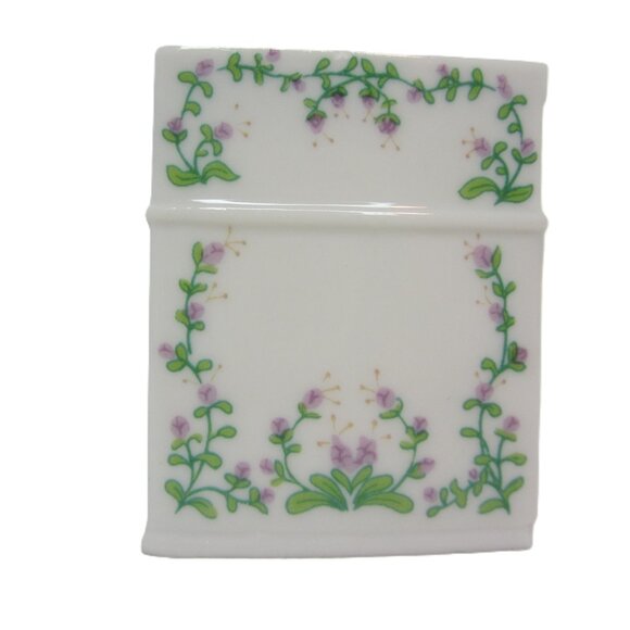 Lenox Spice Village Marjoram BOTTOM ONLY Spice Jar Lid Cottage House Ceramic - Picture 5 of 6